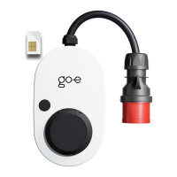 go-e Charger Gemini flex 2.0, 22 kW (32A 3-phasig) (wei/schwarz, mobile Ladestation, 4G/LTE)