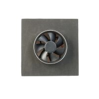 WATTSTUNDE® AERO Solarlüfter eckig, weiß
