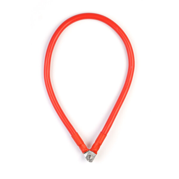 WATTSTUNDE® Batteriekabel 25 mm² M8/M8 60 cm rot