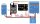 Victron Cyrix Li-charge 12/24V 230A Batteriekoppler Relais Batterieschutz Lithium