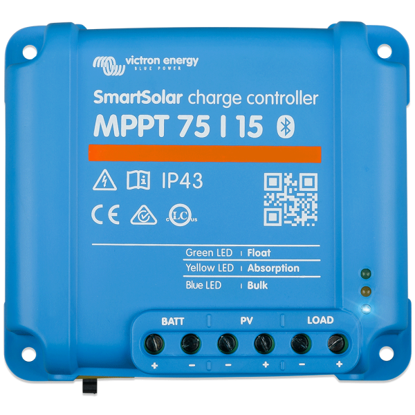 Victron SmartSolar MPPT 75/15 Bluetooth integriert