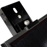 WATTSTUNDE® Flachdach Solarmodul Halterung HST120 schwarz
